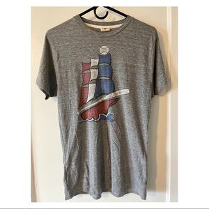 Gray Columbus Clippers Homage t shirt